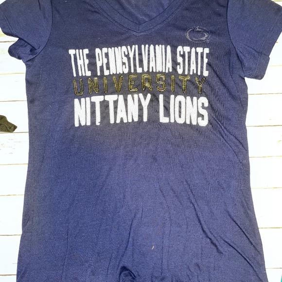 Penn State University Sequin Short Sleeve - Picture 1 of 6